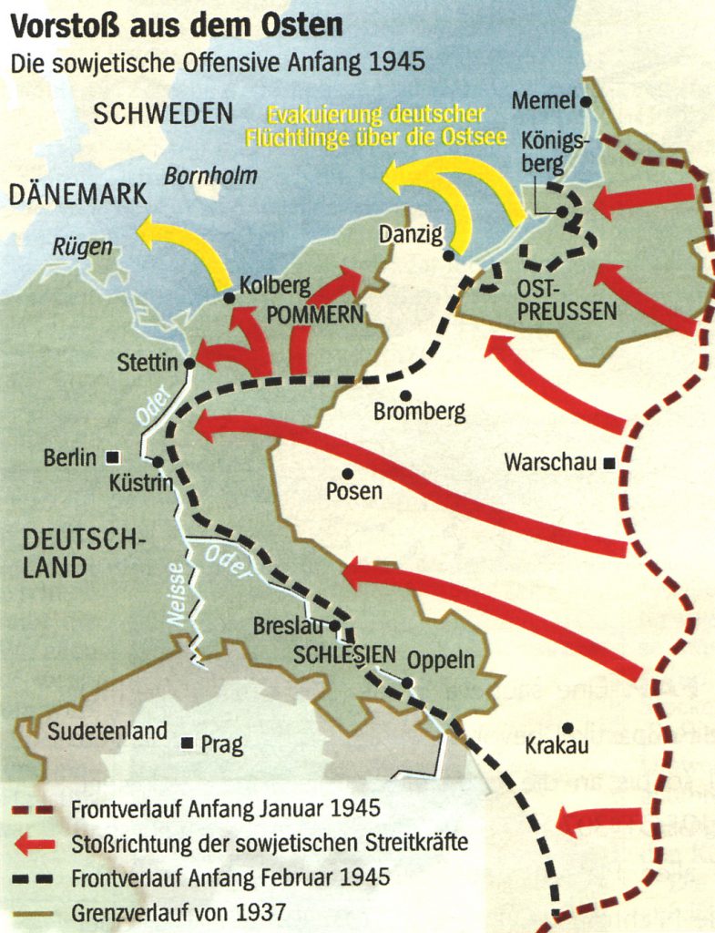 Flucht von Elisenhof in Pommern - Zuflucht - Zuversicht - Zukunft